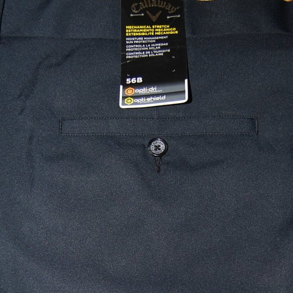 NWT Callaway Opti-Dri Opti-Shield men's shorts 56B - Picture 2 of 5